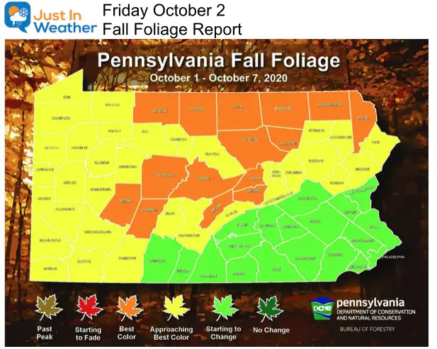 Fall Foliage Pennsylvania October 2