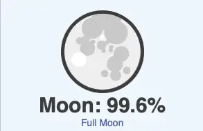 October 2 moon phase