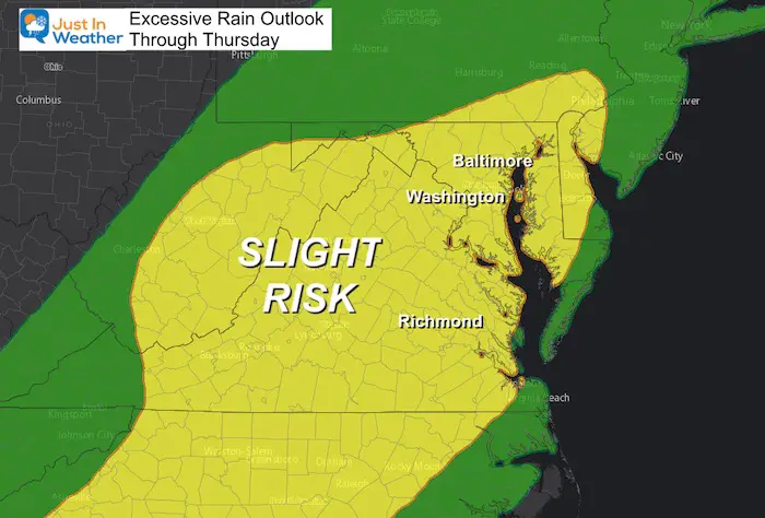 November 10 weather Excessive Rain Outlook