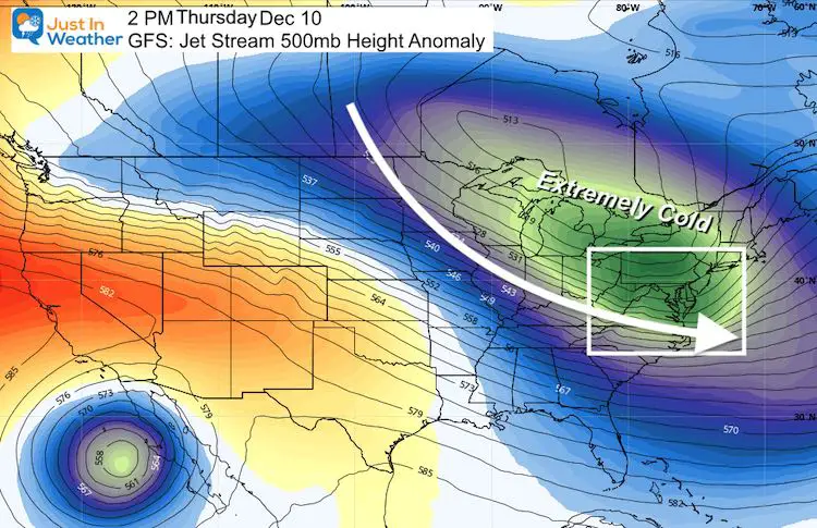 November 10 weather cold winter jet stream December 10