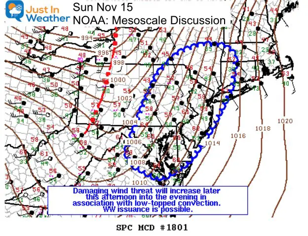 November 15 severe storm discusion NOAA