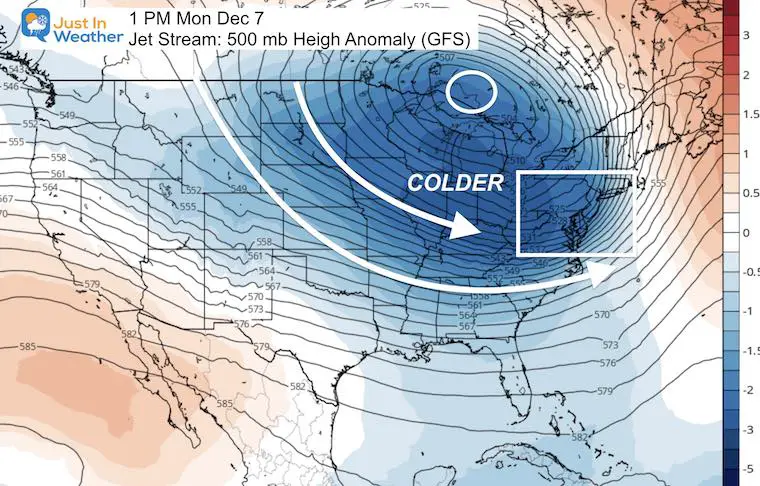 November 22 weather cold jet stream December 7