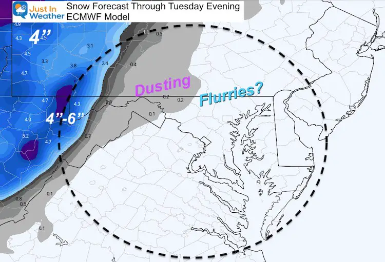 November 30 snow forecast