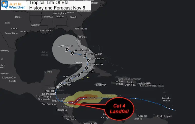 November 6 Tropical Storm Eta