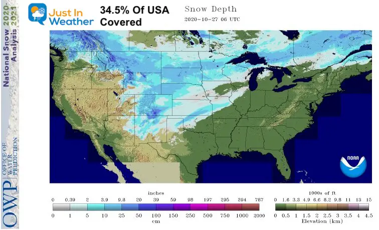 Record October 2020 Snow