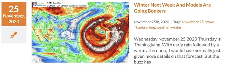 Winter Next Week Models Bonkers