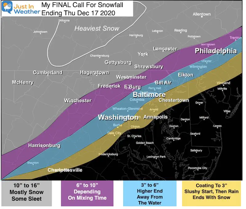 December 15 My Final Call For Snowfall