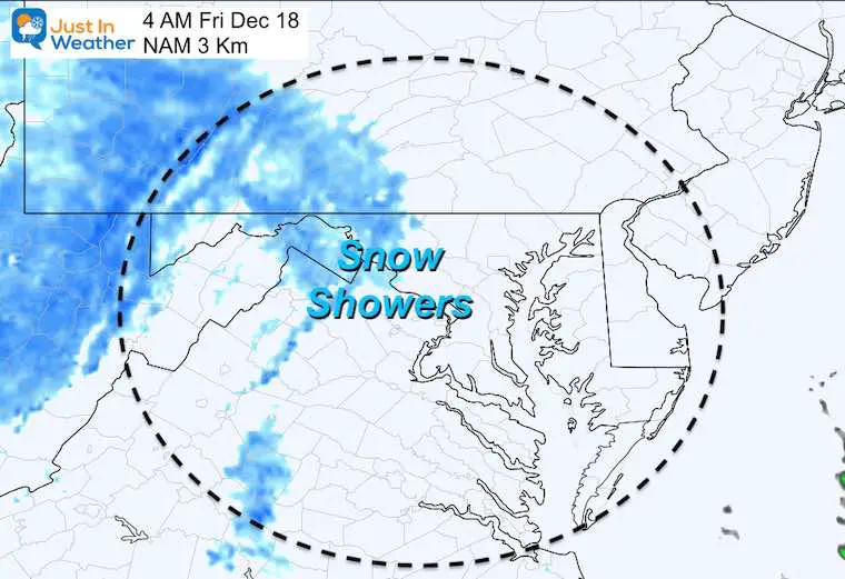 December 17 weather snow Friday morning