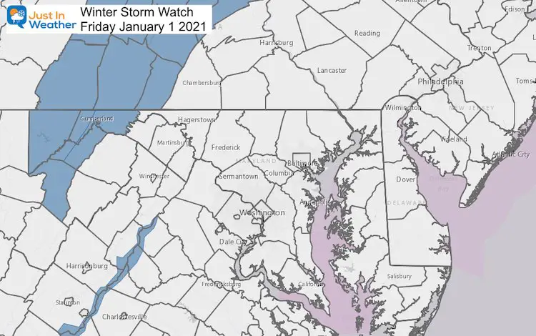 December 31 weather winter storm watch