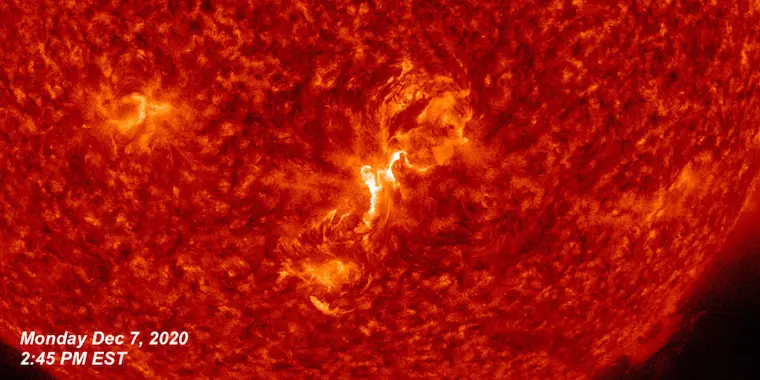 Solar Flare December 7 2020