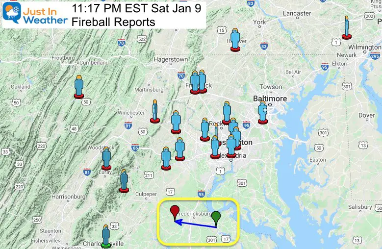 Fireball Sat Jun 9 1117PM Close