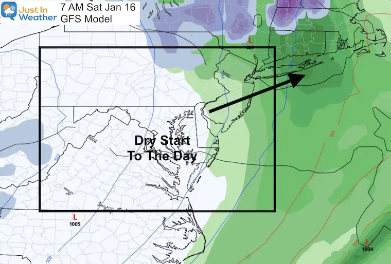 January 14 weather snow rain Saturday morning