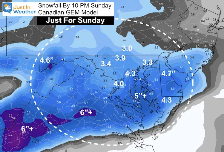 January 29 weather snowflal Sunday