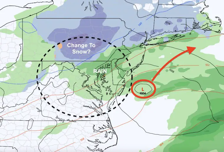 January 3 ice rain Sundaty 4 PM European Wide