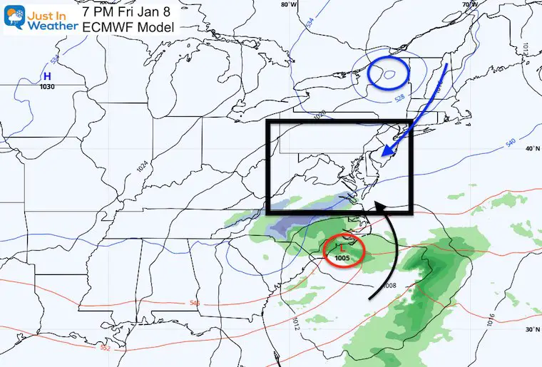 January 4 weather snow Friday