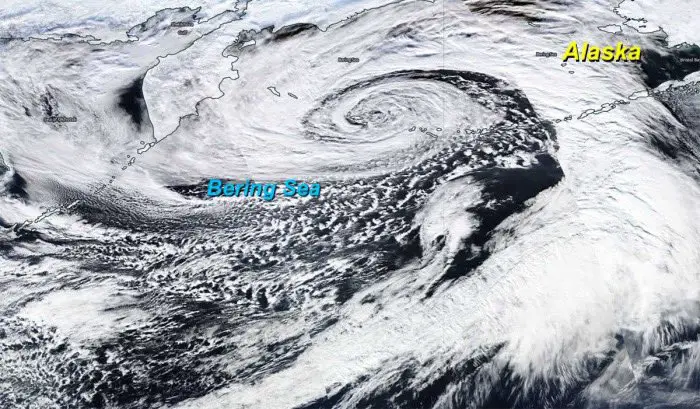 Record Low Bering Sea December 31 2020