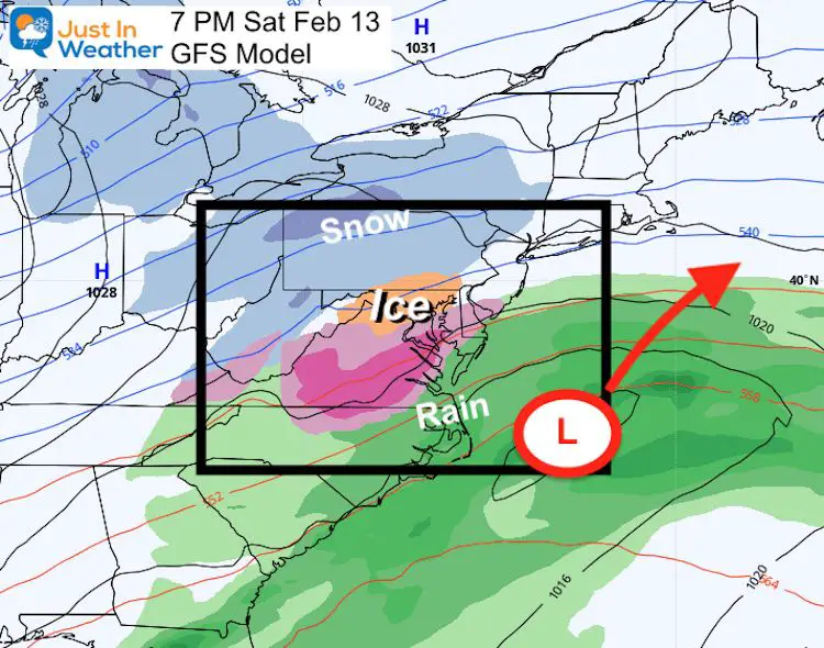 February 10 weather winter storm Saturday