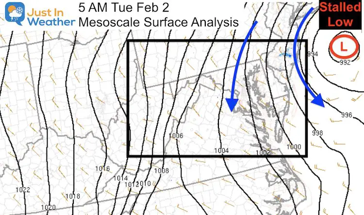 February 2 weather morning storm map