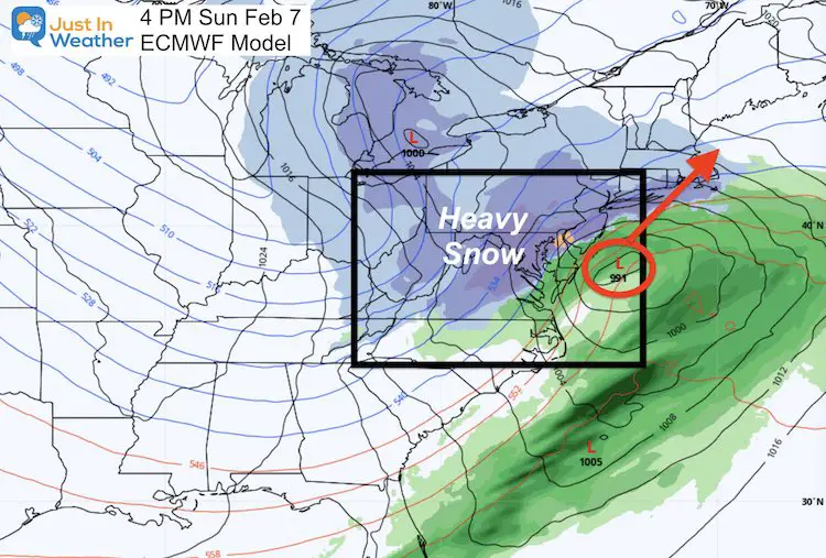 February 2 weather snow Sunday