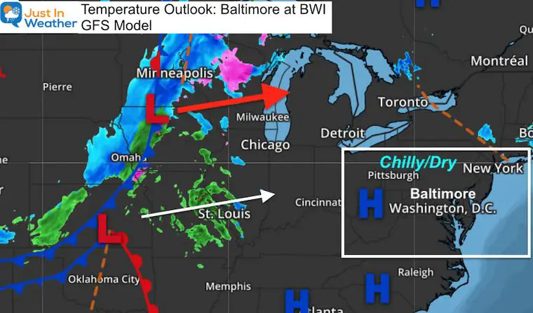 February 4 weather morning Surfsce weather snow