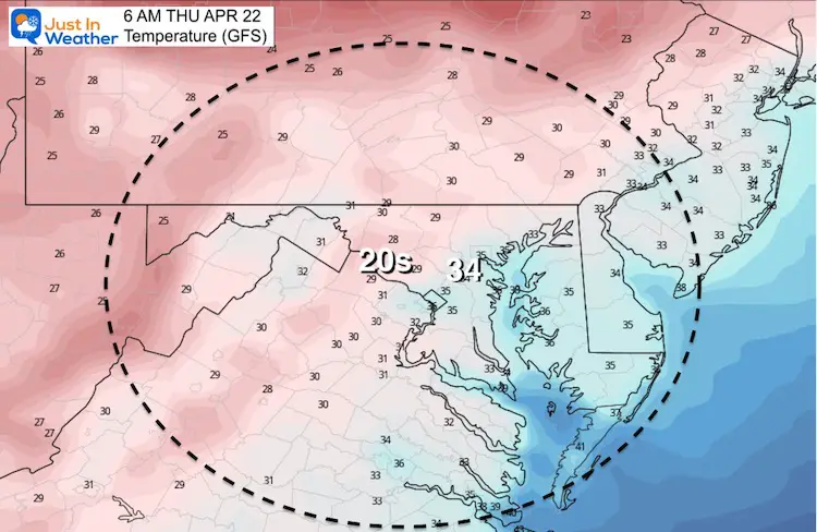 April-22-weather-earth-day-temperature-morning-GFS