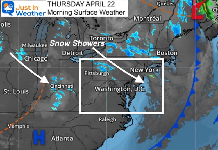 April-22-weather-map-Earth-Day-thursday-morning