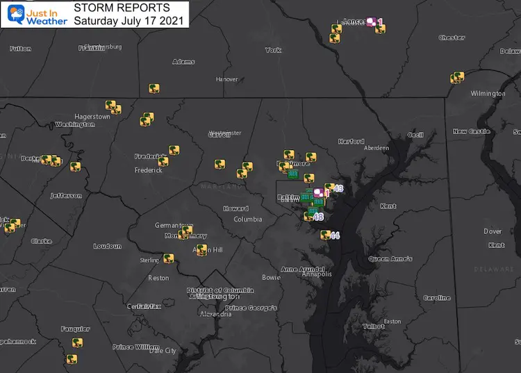 July 18_weather_storm_recap_reports_Saturday_wide