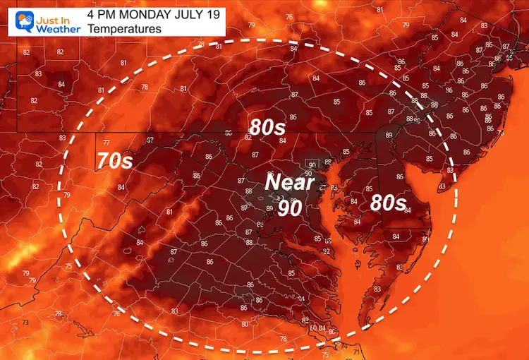 July 18_weather_temperatures_Monday_afternoon