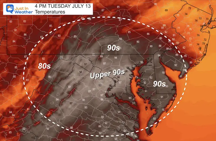 July_13_weather_temperatures_Tuesday