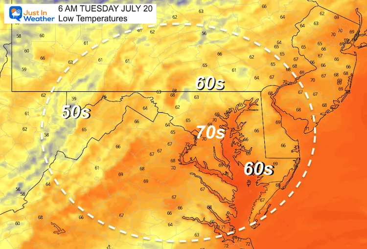 July_19_weather_temperatures_Tuesday_morning