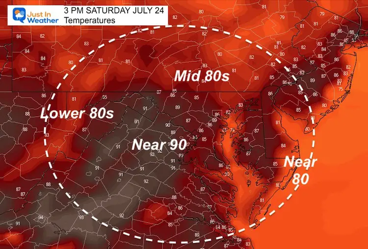 July_23_weather_temperatures_Saturday_afternoon