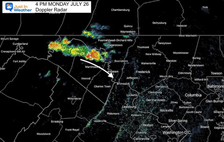 July_26_weather_radar_droppler_mountains_Monday_4PM