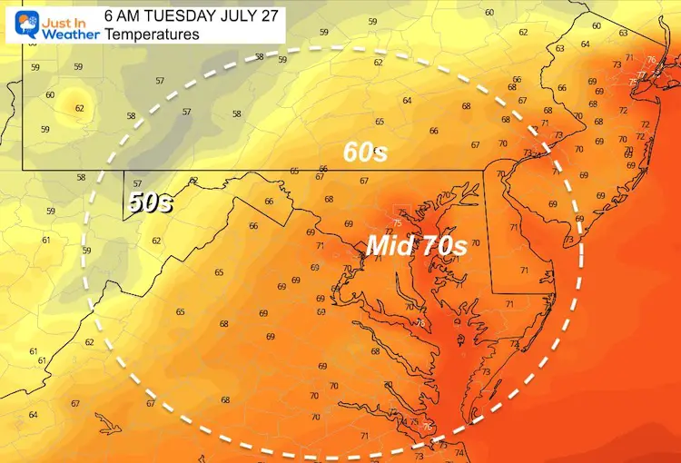 July_26_weather_temperatures_Tuesday_morning