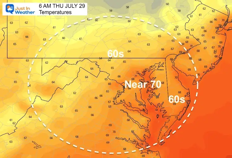 July_28_weather_temperatures_Thursday_morning