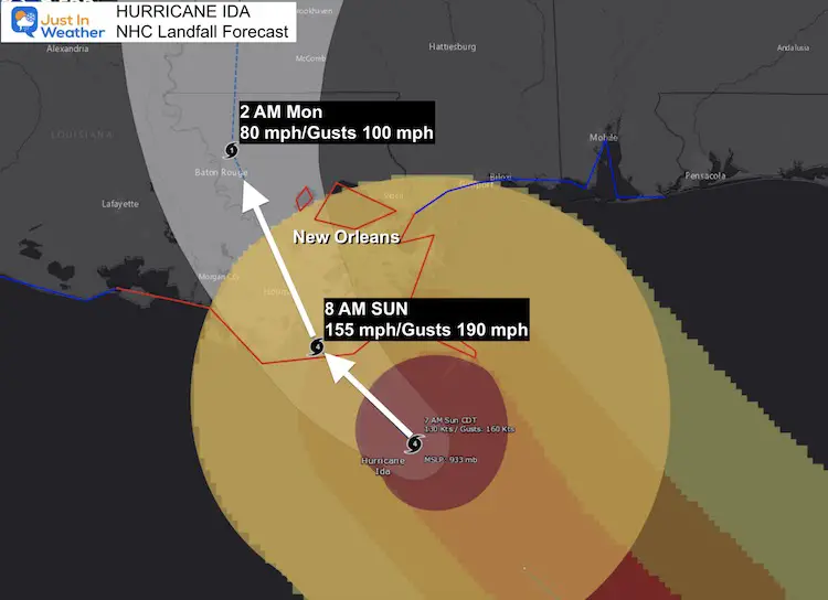 August-29-hurricane-ida-landfall-forecast-nhc-track