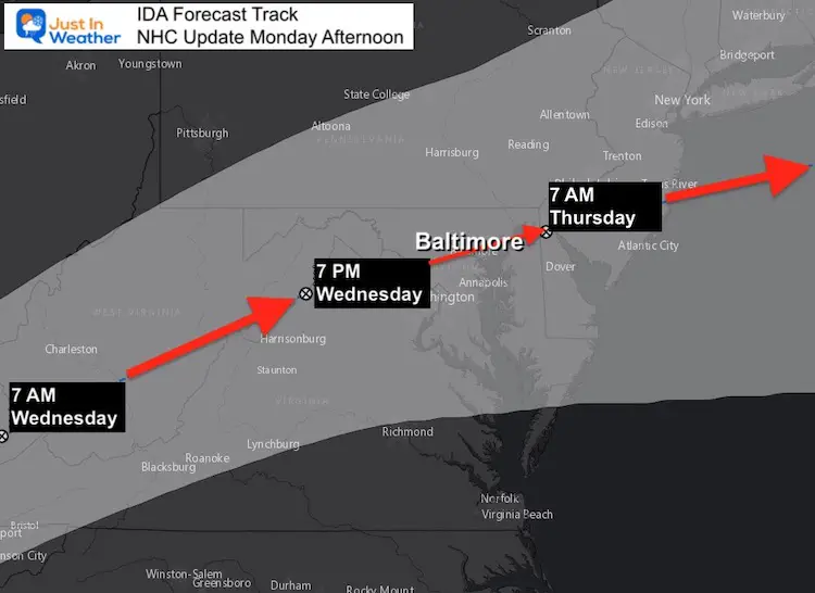 August-30-weather-ida-track-nhc-update-close