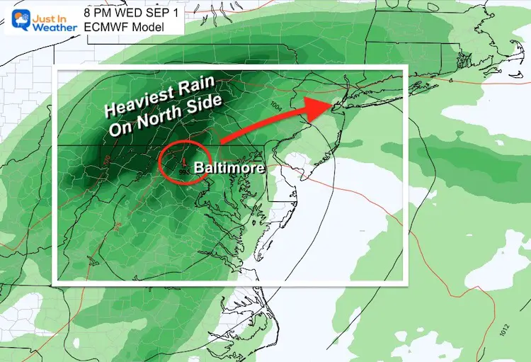 August-30-weather-rain-ida-ECMWF-Wednesday