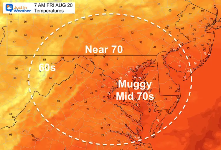 August_19_weather_temperatures_Friday_morning