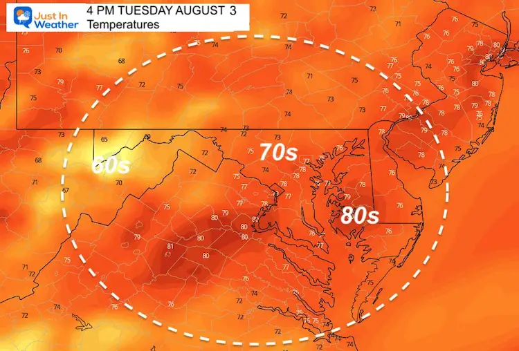 August_2_weather_temperatures_Tuesday_afternoon