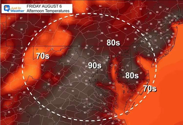 August_6_weather_temperatures_Friday_afternoon