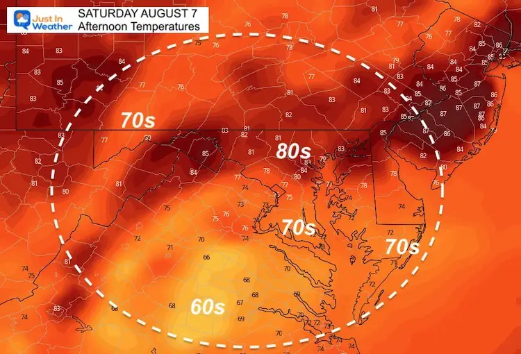 August_6_weather_temperatures_Saturday_afternoon