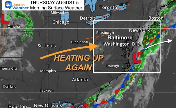 August_6_weather_temperatures_Thursday_morning