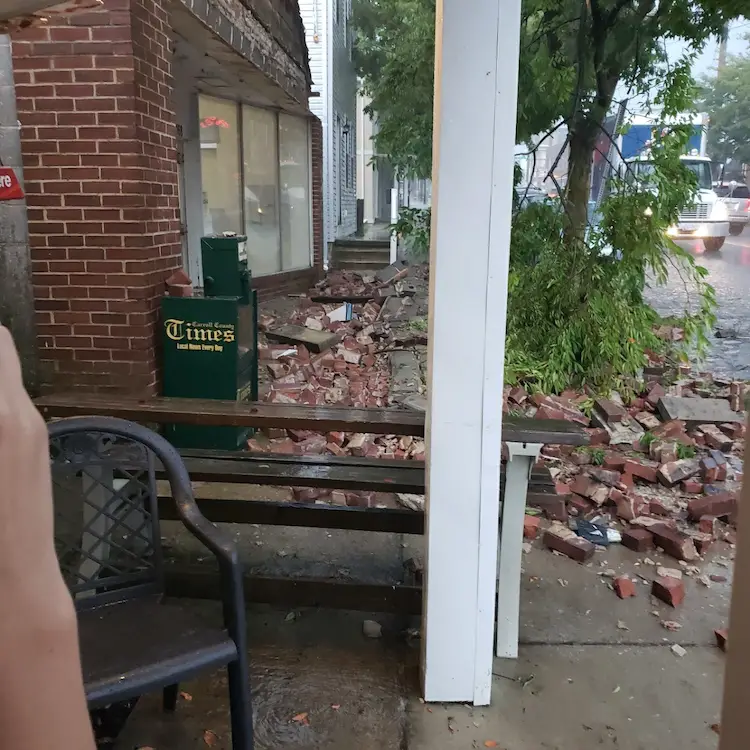 Lightning-storm-damage-manchester-maryland