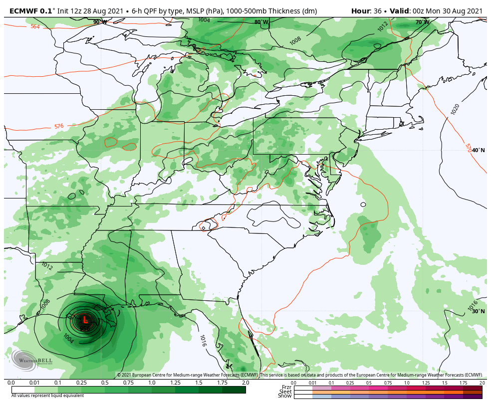 August-28-hurricane-ida-forecast-ecmwf-model