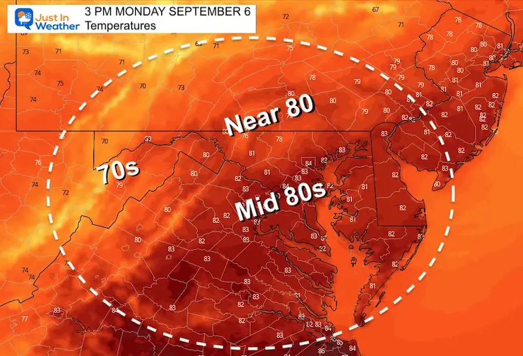 September-5-weather-temperatures-labor-day-monday-afternoon