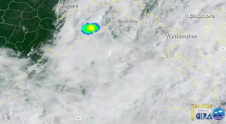 Meteor Flash Satellite 17 sept