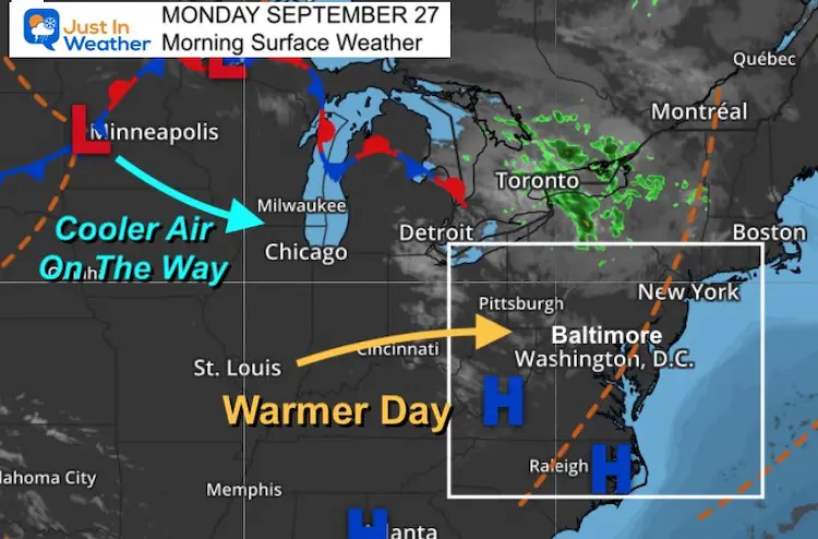 september-27-weather-Monday-morning