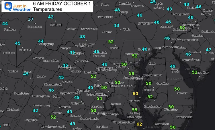 october-1-weather-temperatures-Friday-morning